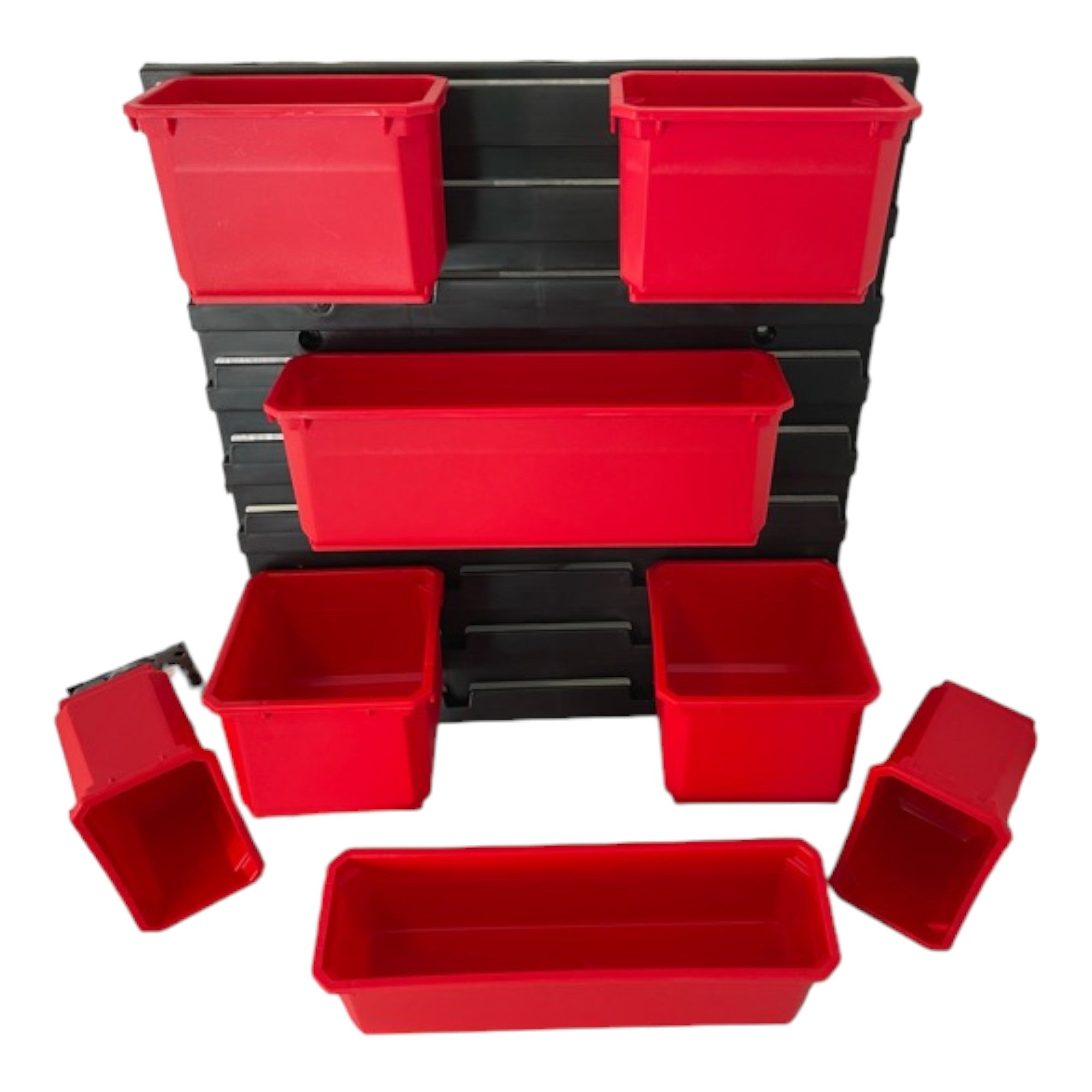 Qbrick System Container Set Nr 7 Werkstattwand 39 x 35 cm mit 8 Behaeltern fuer PRO Organizer 300 1 - toolbrothers