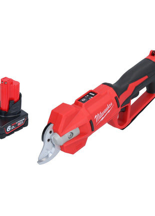 Tijeras de podar a batería Milwaukee M12 BLPRS-601 12 V 32 mm + 1x batería 6,0 Ah - sin cargador