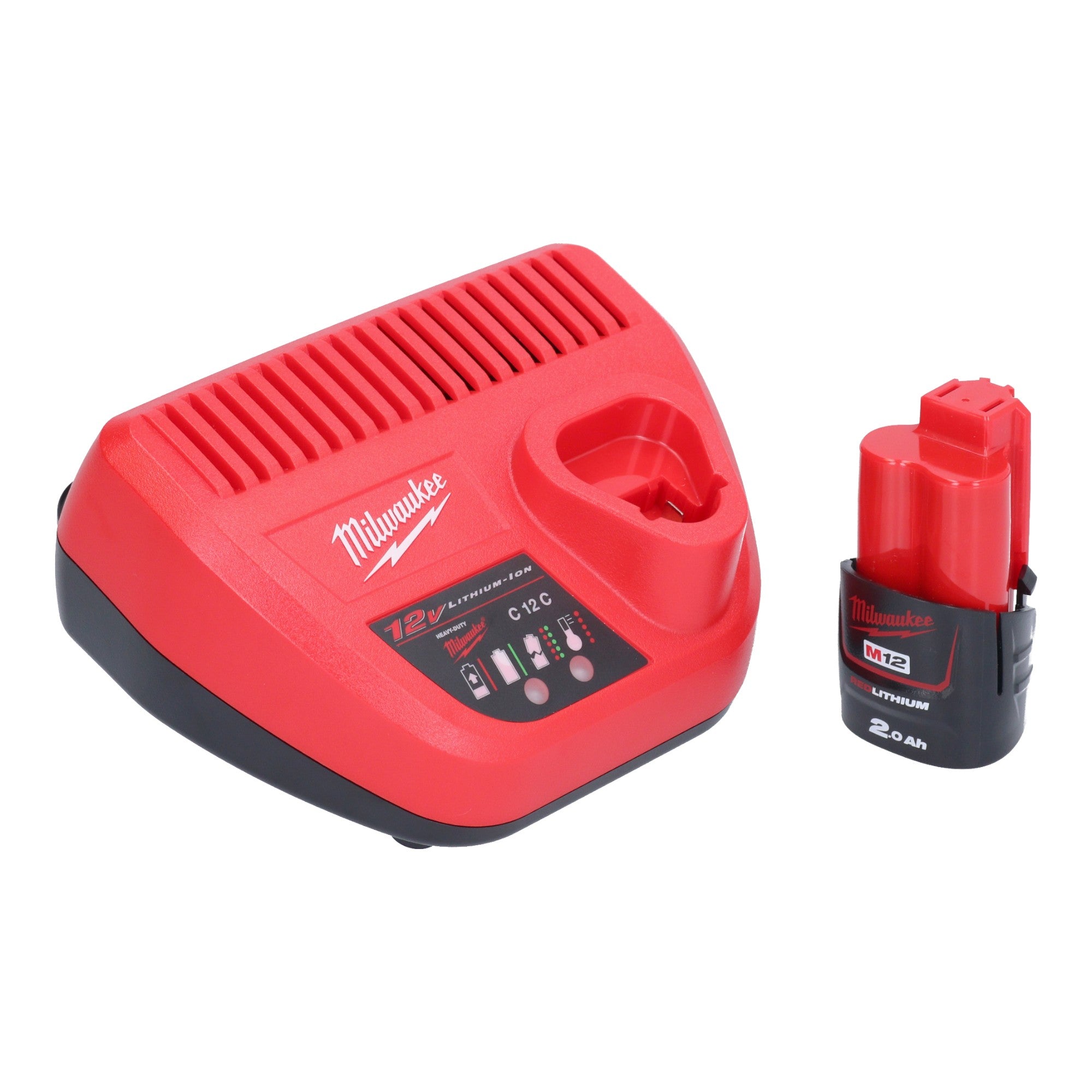 Milwaukee M12 PCG 400A 201 Akku Kartuschenpistole 12 V 400 ml 1x Akku 2 0 Ah Ladegeraet 2 - toolbrothers