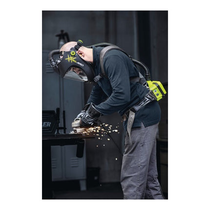 OPTREL Clearmaxx sanding helmet and E3000X blower respirator ( 4000370526 )