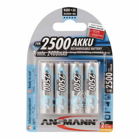 ANSMANN Batterie d´accumulateur maxE 1,2 V 2500 mAh ( 4000876122 )