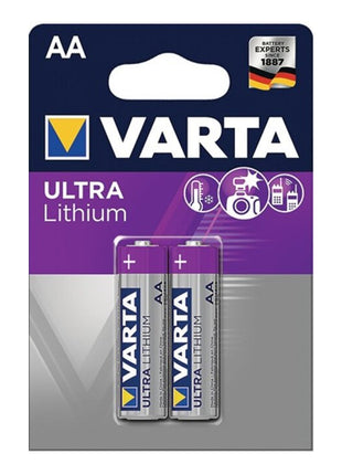 Batería VARTA ULTRA litio 1,5 V AA Mignon 2900 mAh (4000901771)