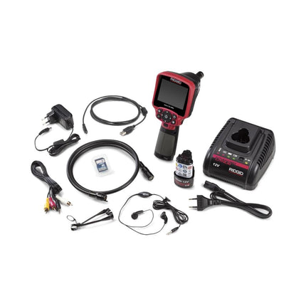 Cámara de inspección recargable RIDGID micro CA-350x 3.5 ″ 320 x 240 ( 8000600271 )