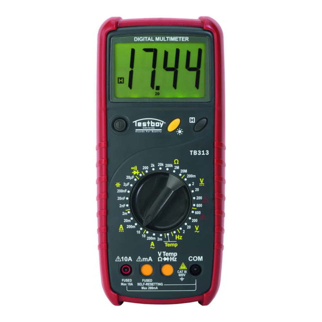TESTBOY digital multimeter Testboy 313 0-600 V AC, 0-600 V DC ( 4000828931 )