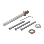 HOPPE kit de fixation K/G goupille rapide 2210/3310 garnitures interchangeables 8 x 115 mm ( 3000209221 )