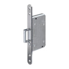 Cerradura de embutir para puerta corredera BKS 0393 acero plateado redondeado (3000250778)