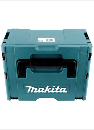 Makita DHR 202 RFJ 18 V Akku Kombihammer SDS-Plus im Makpac + 2x 3,0 Ah Akku + Ladegerät +  5 tlg. Hartmetall Bohrer Set für Mauerwerk und Beton - Toolbrothers