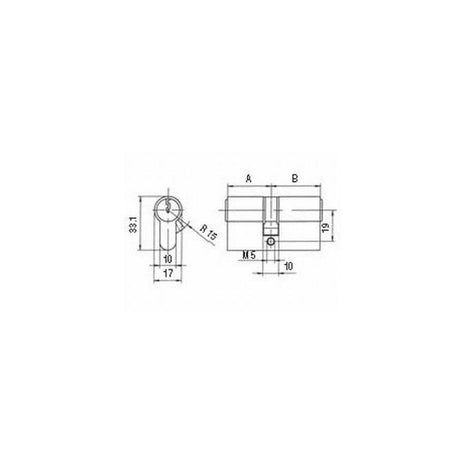 Cilindro doble perfil BKS PZ 8800 27/27 mm (3000251937)