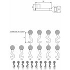 SSF clé à panneton fermeture numéro 7 ( 3000251999 )