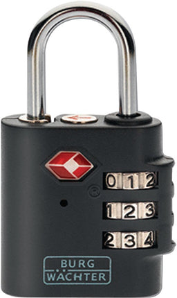 Candado de combinación BURG-WÄCHTER TSA 77 ancho del cuerpo 30 mm ( 3000253288 )