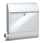 BURG-WÄCHTER letter box Scandic 825 W height 460 mm width 380 mm depth 125 mm ( 3000253464 )