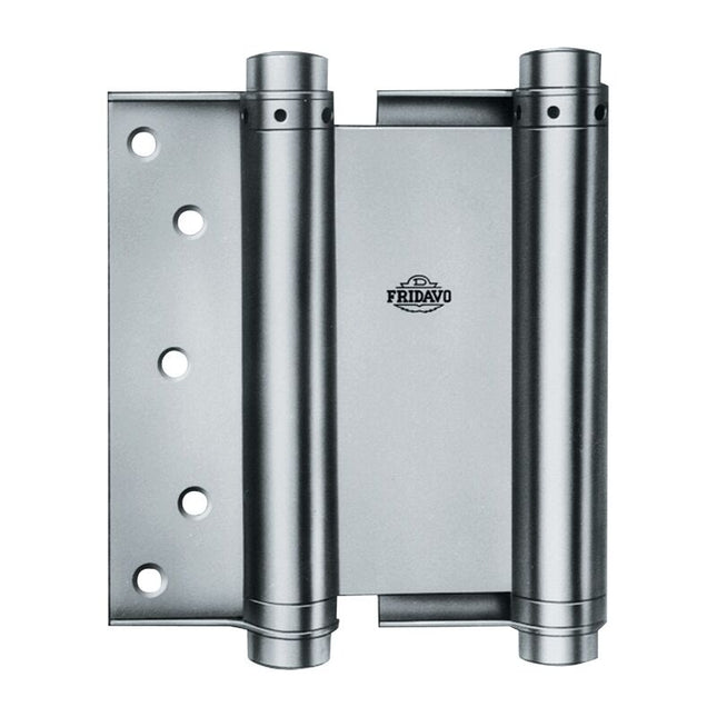 FRIDAVO spiral spring swing door hinge model M bright steel ( 3000255400 )