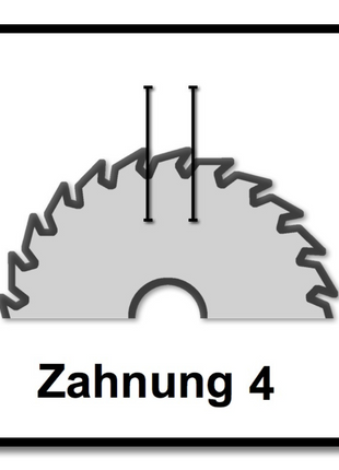 Bosch Kreissägeblatt Expert for Fibre Cement 160 x 20 x 2,2 mm 4 Zähne ( 2608644121 ) - Toolbrothers