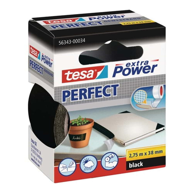 TESA Adhésif toilé extra Power® 56343 blanc ( 3000265376 )