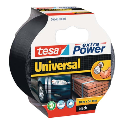 TESA Adhésif toilé extra Power® 56348 noir ( 3000265390 )