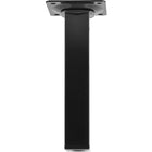 ELEMENT SYSTEM Furniture leg black RAL 9005 25 x 25 mm Height 200 mm ( 3000271202 )
