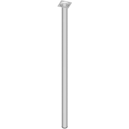 ELEMENT SYSTEM pied de meuble blanc 30 mm hauteur 800 mm ( 3000271279 )