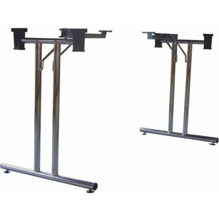 BMB Folding table frame polished chrome Height 710 - 715 mm ( 3000273127 )