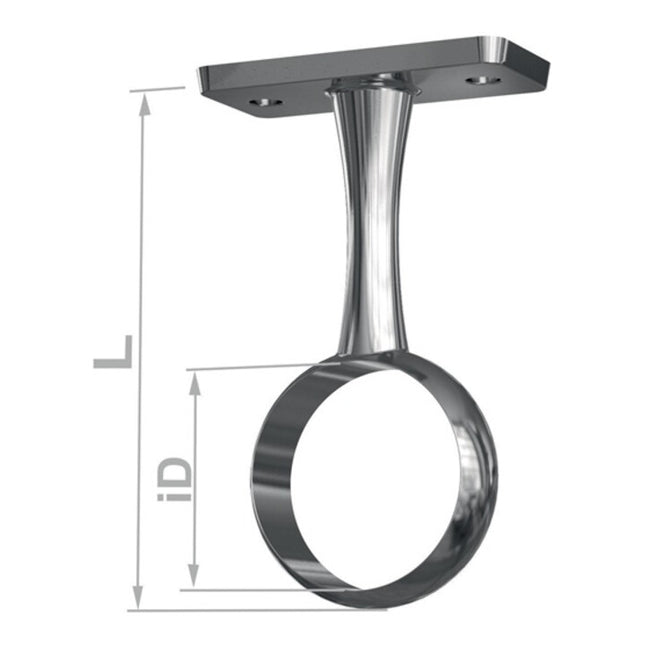 PG Centre support 11138 Zinc die-cast, chrome-plated ( 3000282771 )