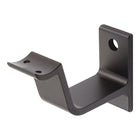 HERMETA handrail support 3553 aluminium black plastic-coated ( 3000283347 )