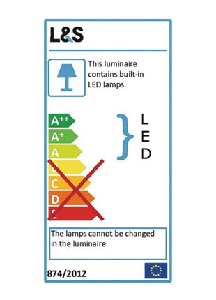 Lámpara empotrable L&amp;S MLD Emotion 12 V 1,8 W (3000550007)