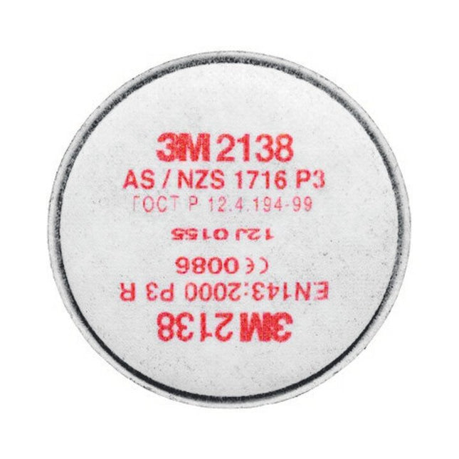 3M round particle filter 2138 EN 143:2000 P3R ( 4000370681 )