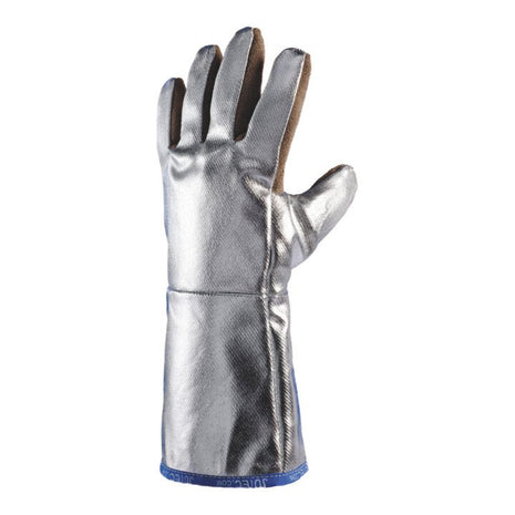 JUTEC Hitzeschutzhandschuhe 5-Fingerhandschuh 10 braun/silber ( 4000371190 )