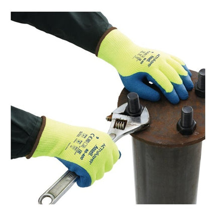 Guantes de protección contra el frío ANSELL ActivArmr(R) 80-400 talla 10 amarillo/azul ( 4000371420 )
