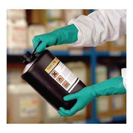 Rękawice chemiczne ANSELL AlphaTec Sol-Vex 37-675 rozmiar 10 zielone ( 4000371486 )