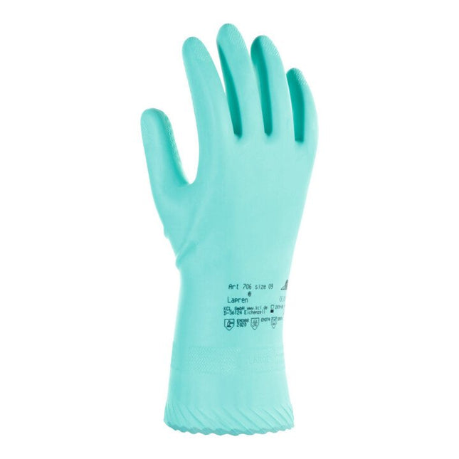 HONEYWELL chemical gloves Lapren 706 size 9 green ( 4000371620 )