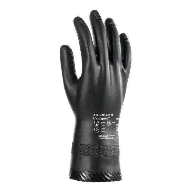 HONEYWELL chemical gloves Camapren 720 size 10 black ( 4000371641 )