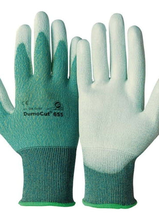 HONEYWELL Gant de protection contre les coupures DumoCut 655 taille 9 vert-bleu/blanc ( 4000371791 )