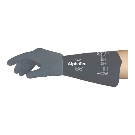 ANSELL guantes químicos AlphaTec 53-001 talla 10 gris/negro (4000391155)