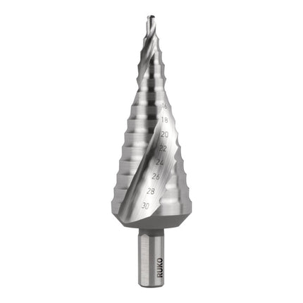 RUKO step drill bit drilling range 4-30 mm ( 4000601709 )