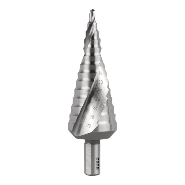 RUKO step drill bit drilling range 4-30 mm ( 4000601709 )