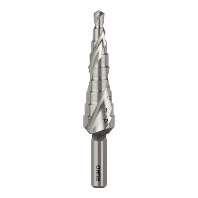RUKO step drill bit drilling range 4 - 12 mm ( 4000601721 )