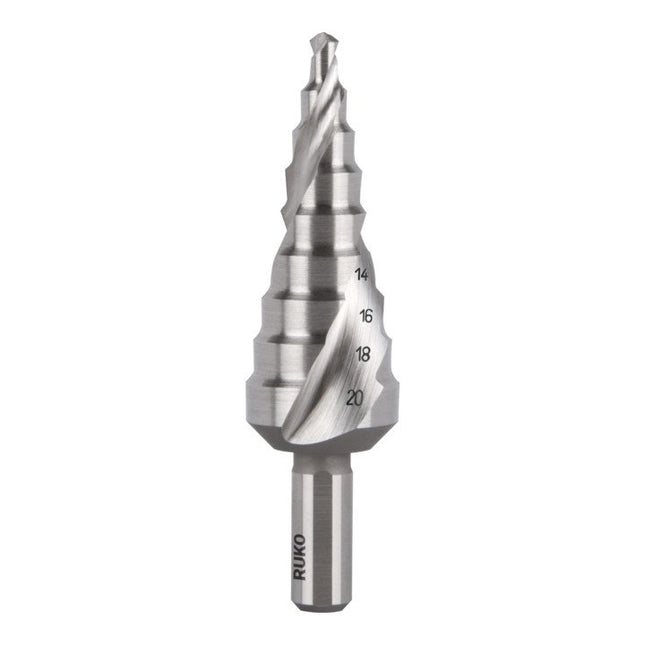 RUKO step drill bit drilling range 4 - 20 mm ( 4000601722 )