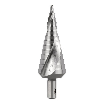 RUKO step drill bit drilling range 4 - 30 mm ( 4000601723 )