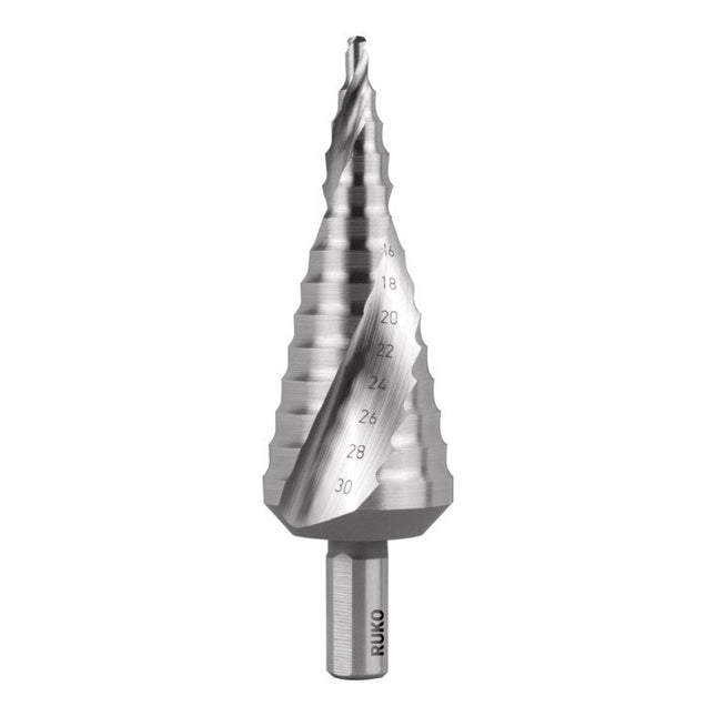 RUKO step drill bit drilling range 4 - 30 mm ( 4000601723 )