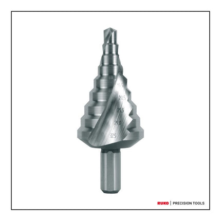 RUKO step drill bit drilling range 6.5 - 32.5 mm ( 4000601759 )