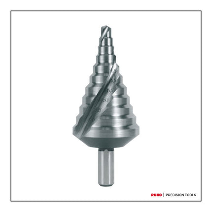 RUKO step drill bit drilling range 6.5 - 40.5 mm ( 4000601761 )