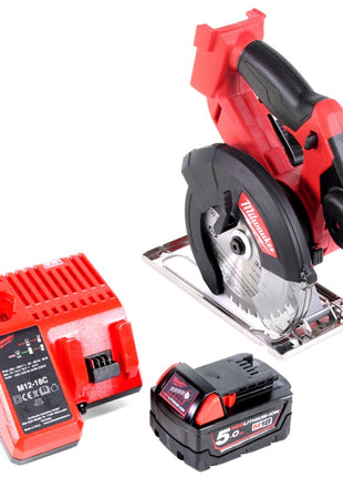 Milwaukee M18 FMCS 501C 18V 150 mm Akku Metallkreissäge + 1x Akku 5,0Ah + Ladegerät - Toolbrothers