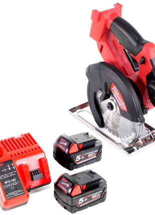 Milwaukee M18 FMCS 502C 18V 150 mm Akku Metallkreissäge + 2x Akku 5,0Ah + Ladegerät - Toolbrothers