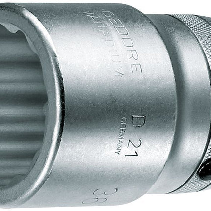 GEDORE Steckschlüsseleinsatz D 21 1 ″ 12-kant ( 4000770721 )