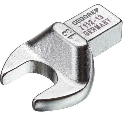GEDORE jaw insertion tool 7112-18 Width across flats 18 mm 9 x 12 mm ( 4000775169 )