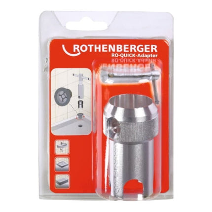 ROTHENBERGER valve unscrewing tool RO-QUICK length 75 mm adapter ( 4000781040 )