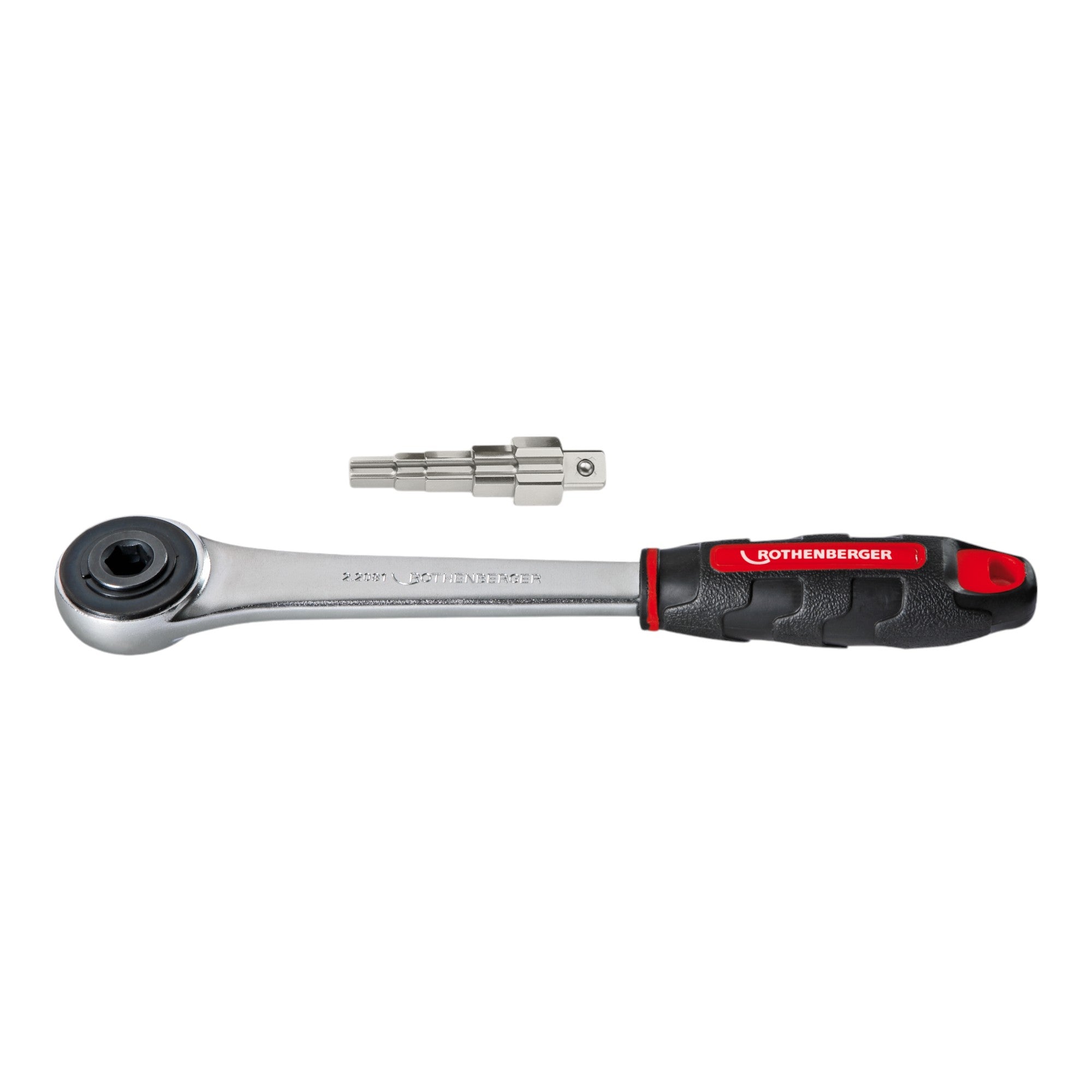 Rothenberger Uni Stufenschluessel Set mit Ratsche 3 8 1 2 3 4 1 73297  0 - toolbrothers