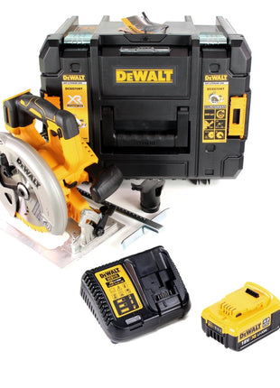 Dewalt DCS 570 M1 Akku Hand Kreissäge 18V 184 mm Brushless + 1x Akku 4,0Ah + Ladegerät + TSTAK - Toolbrothers