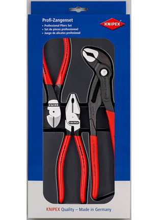 KNIPEX juego de alicates contenido del paquete 3 piezas (4000794414)