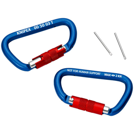 Mosquetón de material KNIPEX longitud 81 mm ( 4000810334 )